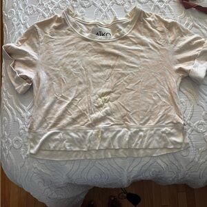 Aiko Cream Casual Top